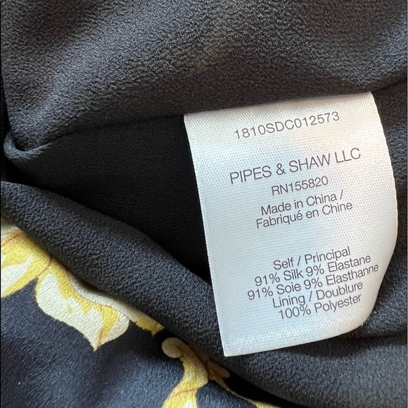 VERONICA BEARD Amile Ruched Silk Long Sleeve Dress - Picture 15 of 16